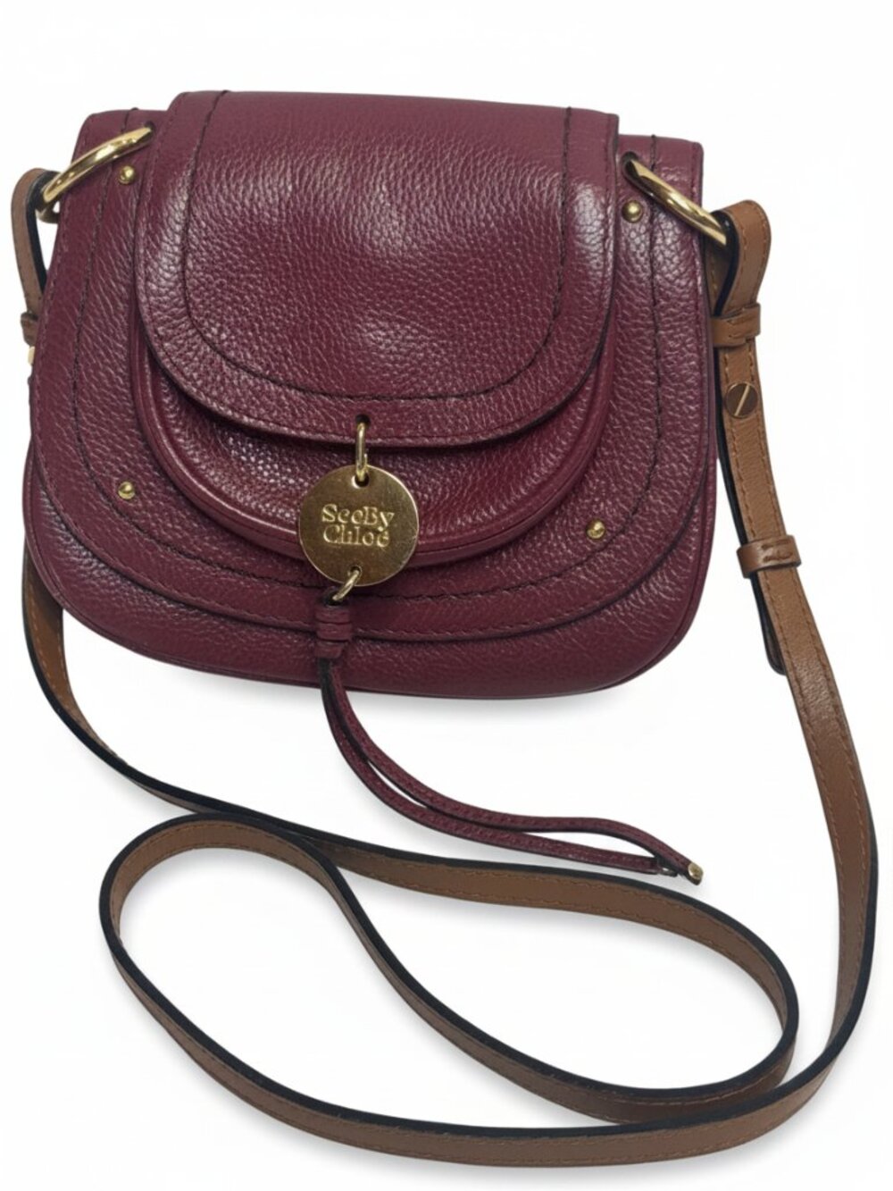 See by Chloé Susie Small Crossbody — Burgundy